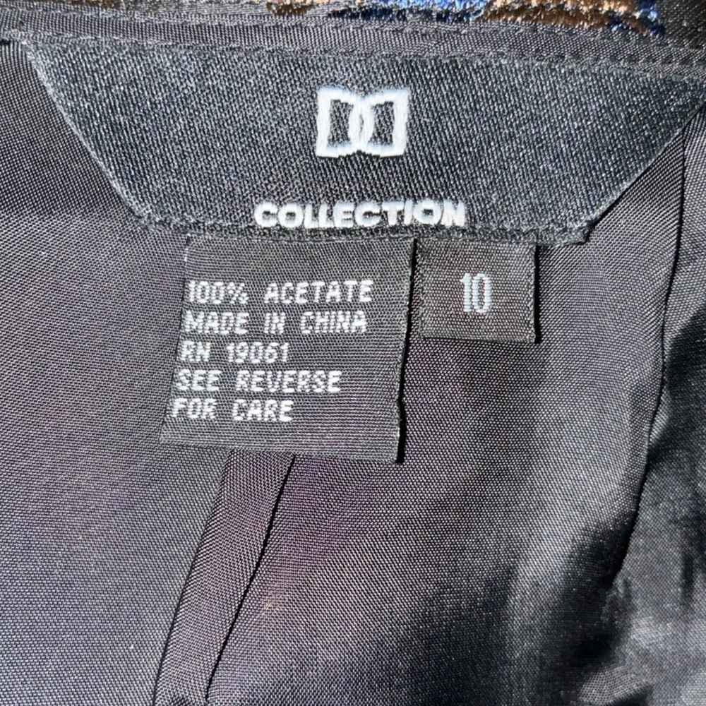 NWT DD Collection Iridescent Satin- feel Jacquard Pencil Skirt Mobwife Vibes